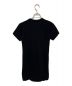 BLACK COMME des GARCONS (ブラック コムデギャルソン) 安全ピンプリントTシャツ ブラック サイズ:XXS：5800円