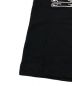 中古・古着 BLACK COMME des GARCONS (ブラック コムデギャルソン) 安全ピンプリントTシャツ ブラック サイズ:XXS：5800円