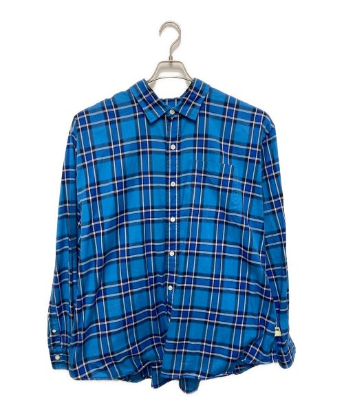 SSZ（エスエスズィー）SSZ (エスエスズィー) GB KING BLUEシャツ ブルー サイズ:Lの古着・服飾アイテム