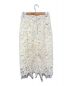 CELFORD (セルフォード) スワローレーススカート ホワイト サイズ:38：8000円