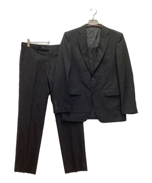 TAKEO KIKUCHI（タケオキクチ）TAKEO KIKUCHI (タケオキクチ) セットアップスーツ ブラック サイズ:ジャケット2 パンツ3の古着・服飾アイテム