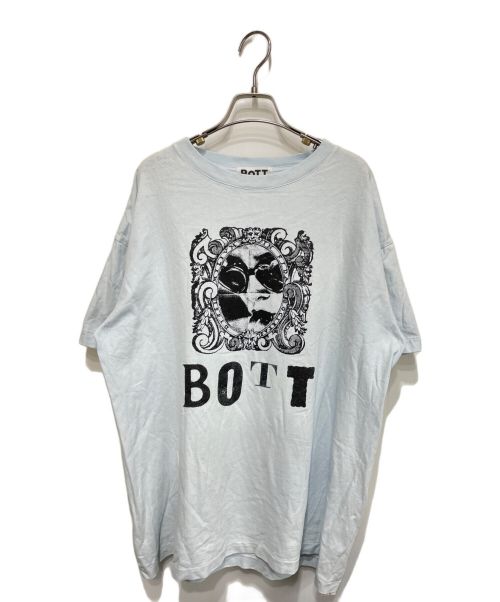 BoTT（ボット）BoTT (ボット) プリントTシャツ スカイブルー サイズ:XLの古着・服飾アイテム