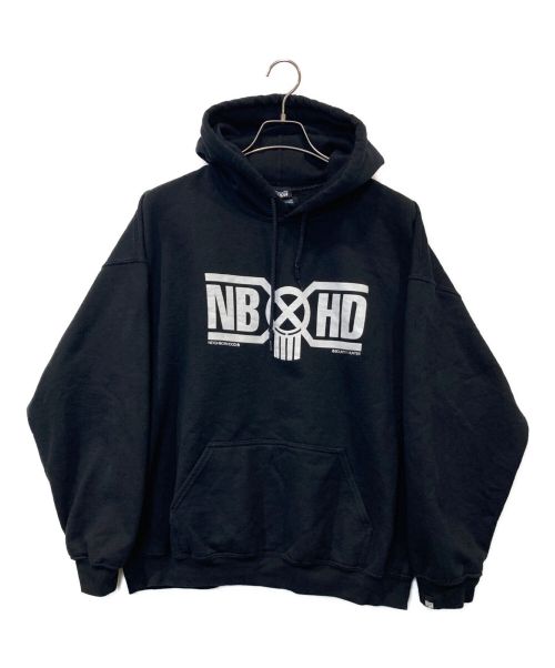 NEIGHBORHOOD（ネイバーフッド）NEIGHBORHOOD (ネイバーフッド) BOUNTY HUNTER (バウンティハンター) コラボフーディー ブラック サイズ:XLの古着・服飾アイテム