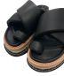 中古・古着 sacai (サカイ) Multiple Sole Sandals ブラック サイズ:38：49000円