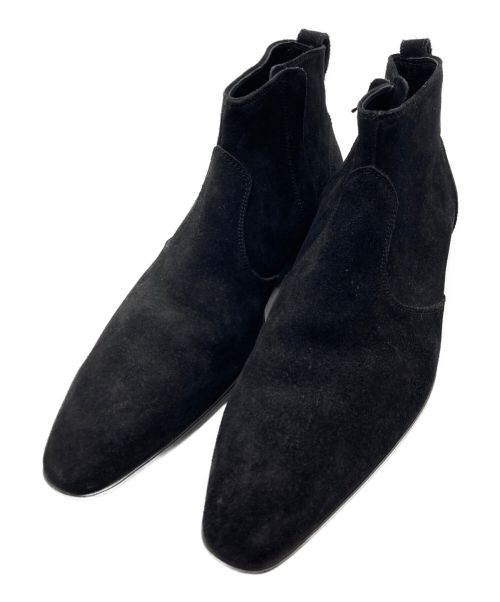 QUEEN CLASSICO（クインクラシコ）QUEEN CLASSICO (クインクラシコ) サイドジップブーツ ブラック サイズ:26の古着・服飾アイテム