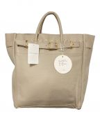 YOUNG & OLSEN The DRYGOODS STOREヤングアンドオルセン ザ ドライグッズストア）の古着「STEAMER'S LETHER TOTE M」｜ベージュ