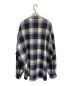 digawel (ディガウェル) MIN-NANO (ミンナノ) Oversized Check Shirt ネイビー×アイボリー サイズ:SIZE3：20800円