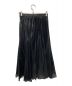 ANAYI (アナイ) スパンオーガンジープリーツ スカート ブラック サイズ:M：8000円