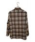 PENDLETON (ペンドルトン) 70~80sウールチェックシャツ ブラウン サイズ:LONG：5800円
