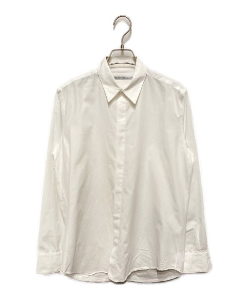 JOHN LAWRENCE SULLIVAN（ジョンローレンスサリバン）JOHN LAWRENCE SULLIVAN (ジョンローレンスサリバン) Broadcloth button down shirt ホワイト サイズ:36の古着・服飾アイテム