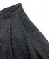 中古・古着 HER LIP TO (ハーリップトゥ) Stripe Jacquard Volume Skirt ブラック サイズ:S：10000円