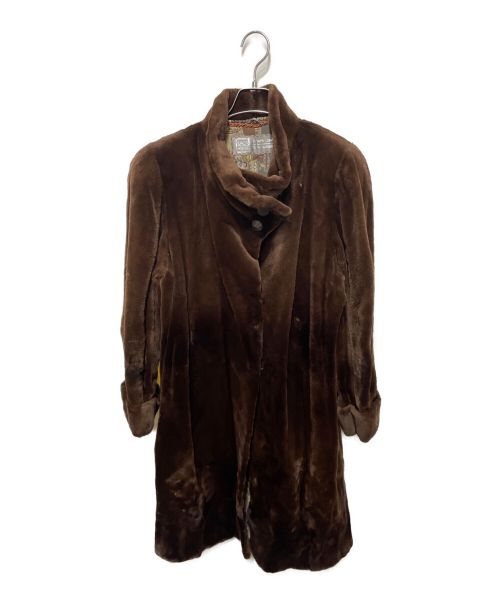 SAGA MINK（サガミンク）SAGA MINK (サガミンク) ミンクコート ブラウン サイズ:FREEの古着・服飾アイテム