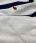 中古・古着 POLO RALPH LAUREN (ポロ・ラルフローレン) ロングスリーブTシャツ ホワイト×ネイビー サイズ:M：7800円