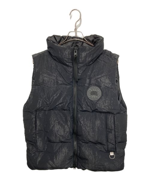 CANADA GOOSE（カナダグース）CANADA GOOSE (カナダグース) Everett Vest SATIN ブラック サイズ:L 未使用品の古着・服飾アイテム