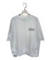 LACOSTE（ラコステ）の古着「オーバーサイズクロックエンブレムスウェットTシャツ」｜ホワイト