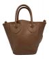 YOUNG & OLSEN The DRYGOODS STORE (ヤングアンドオルセン ザ ドライグッズストア) PETITE LEATHER TOTE 2way バッグ ブラウン：17000円