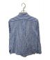 POLO RALPH LAUREN (ポロ・ラルフローレン) リネンシャツ ブルー×ホワイト サイズ:M：6000円