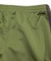 中古・古着 Needles (ニードルズ) ZIPPED TRACK PANT POLY SMOOTH グリーン×パープル サイズ:L：15000円