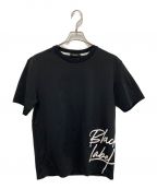 BLACK LABEL CRESTBRIDGEブラックレーベル クレストブリッジ）の古着「ロゴTシャツ」｜ブラック