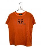RRLダブルアールエル）の古着「Tシャツ」｜オレンジ