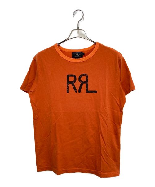 RRL（ダブルアールエル）RRL (ダブルアールエル) Tシャツ オレンジ サイズ:Lの古着・服飾アイテム