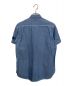 LEVI'S (リーバイス) stussy (ステューシー) 半袖シャツ ブルー サイズ:M：5000円