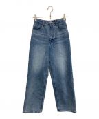 HER LIP TOハーリップトゥ）の古着「Milano Wide-Straight Jeans」｜インディゴ