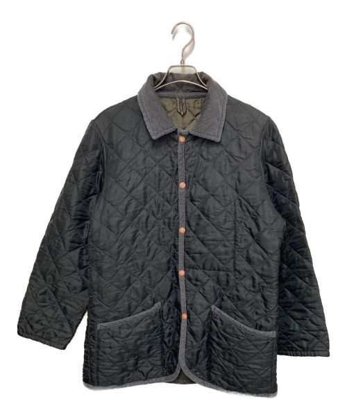 LAVENHAM（ラベンハム）LAVENHAM (ラベンハム) キルティングジャケット ブラック サイズ:Mの古着・服飾アイテム