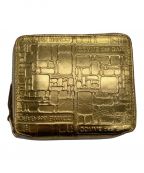 COMME des GARCONSコムデギャルソン）の古着「2つ折り財布」｜ゴールド