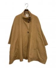 MICA&DEAL EVERY (マイカアンドディール) スタンドカラーケープコート ブラウン サイズ:FREE