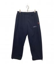 BoTT (ボット) TTT MSW (ティー) ロゴ刺繍トラックパンツ ネイビー サイズ:L