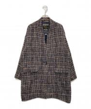 journal standard L'essage (ジャーナルスタンダード レサージュ) SUPER140S/GIOLICA コクーンコート ブラック サイズ:FREE