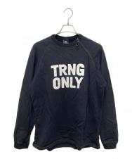 mout recon tailor (マウトリーコンテーラー) MOUT TRNG Sweat Shirt/マウト トレーニング スウェットシャツ ブラック サイズ:48