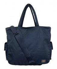 PORTER (ポーター) 2WAYトートバッグ ネイビー