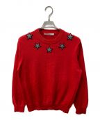 GIVENCHYジバンシィ）の古着「Star Patch Crew Sweater」｜レッド