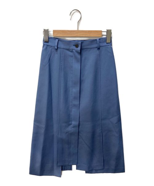 LE CIEL BLEU（ルシェルブルー）LE CIEL BLEU (ルシェルブルー) パネルスカート ネイビー サイズ:34 未使用品の古着・服飾アイテム