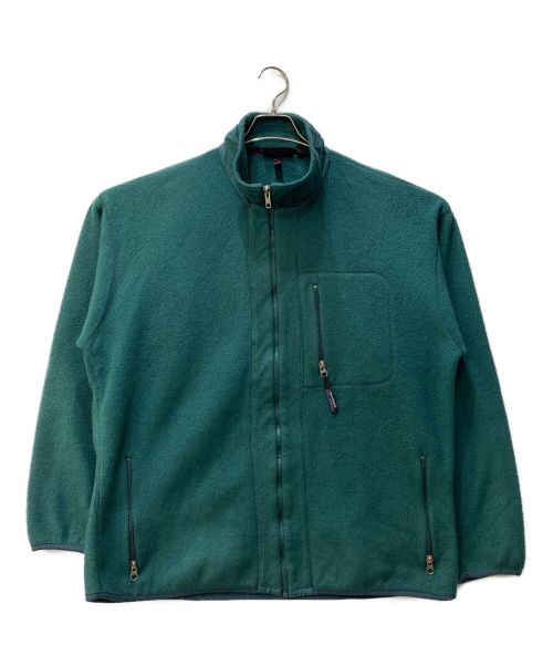 Patagonia（パタゴニア）Patagonia (パタゴニア) フリースジャケット グリーン サイズ:XLの古着・服飾アイテム