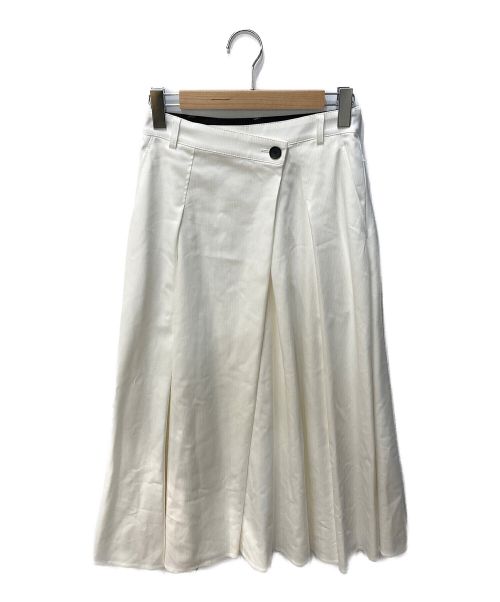 ADORE（アドーア）ADORE (アドーア) ソフトストレッチデニムスカート ホワイト サイズ:38の古着・服飾アイテム