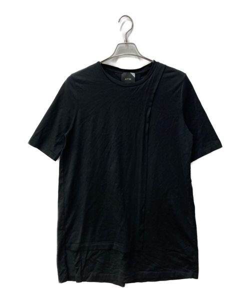 ATON（エイトン）ATON (エイトン) suvin 60/2 layered Tシャツ ブラック サイズ:SIZE2の古着・服飾アイテム