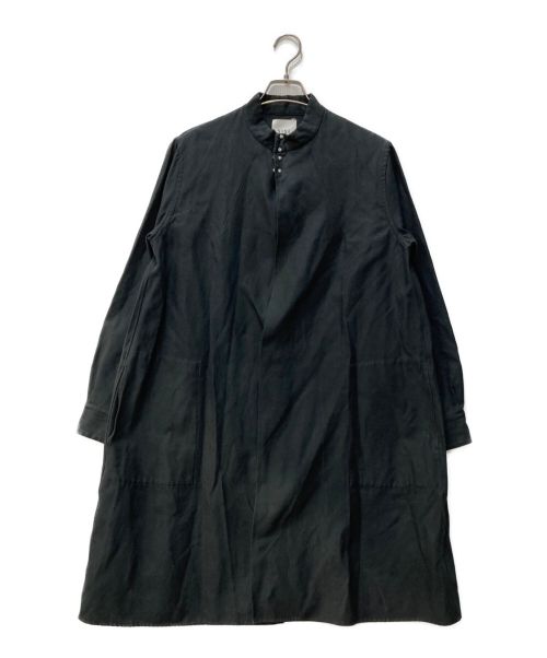 Sise（シセ）Sise (シセ) マオカラーロングシャツ ブラック サイズ:1の古着・服飾アイテム