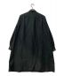 Sise (シセ) マオカラーロングシャツ ブラック サイズ:1：3980円