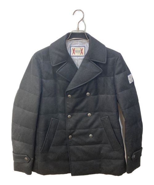 MONCLER GAMME BLEU（モンクレール ガム ブルー）MONCLER GAMME BLEU (モンクレール ガム ブルー) Pコート ブラック サイズ:2の古着・服飾アイテム