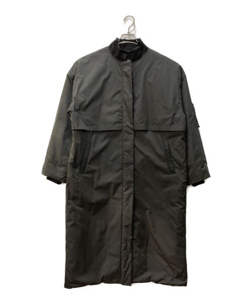 uncrave（アンクレイヴ）uncrave (アンクレイヴ) パディングロングコート ブラック サイズ:2の古着・服飾アイテム