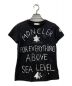 MONCLER（モンクレール）の古着「MAGLIA T-SHIRT プリントTシャツ SCOM100054 」｜ブラック
