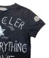 中古・古着 MONCLER (モンクレール) MAGLIA T-SHIRT プリントTシャツ SCOM100054  ブラック サイズ:XS：8000円