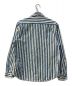 SUPREME (シュプリーム) ストライプシャツ アイボリー×ブルー サイズ: M：7800円