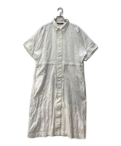 YACCO MARICARD（ヤッコマリカルド）YACCO MARICARD (ヤッコマリカルド) ピンタックワンピース 1560034-21 ホワイト サイズ:1の古着・服飾アイテム