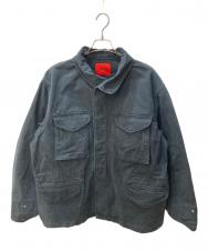 424 (フォートゥーフォー) M-65タイプジャケット ブラック サイズ:M