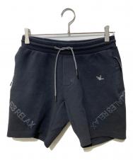 1piu1uguale3 relax (ウノピゥウノウグァーレトレ リラックス) ハーフパンツ ブラック サイズ:SIZE S