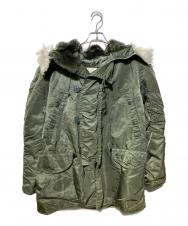alpha industries (アルファインダストリーズ) N-3Bフライトジャケット グリーン サイズ:M